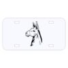 Personalized 3 X 6 Heavy Duty Plastic License Plate Thumbnail