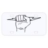 Personalized 3 X 6 Heavy Duty Plastic License Plate Thumbnail