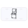 Personalized 3 X 6 Heavy Duty Plastic License Plate Thumbnail