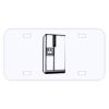 Personalized 3 X 6 Heavy Duty Plastic License Plate Thumbnail