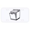 Personalized 3 X 6 Heavy Duty Plastic License Plate Thumbnail