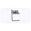 Personalized 3 X 6 Heavy Duty Plastic License Plate Thumbnail