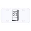 Personalized 3 X 6 Heavy Duty Plastic License Plate Thumbnail