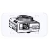 Personalized 3 X 6 Heavy Duty Plastic License Plate Thumbnail