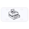 Personalized 3 X 6 Heavy Duty Plastic License Plate Thumbnail