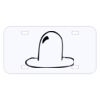 Personalized 3 X 6 Heavy Duty Plastic License Plate Thumbnail