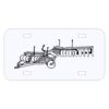 Personalized 3 X 6 Heavy Duty Plastic License Plate Thumbnail