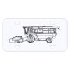 Personalized 3 X 6 Heavy Duty Plastic License Plate Thumbnail