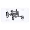 Personalized 3 X 6 Heavy Duty Plastic License Plate Thumbnail