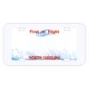 Personalized 3 X 6 Heavy Duty Plastic License Plate Thumbnail