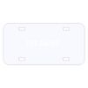 Personalized 3 X 6 Heavy Duty Plastic License Plate Thumbnail