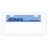 Personalized 3 X 6 Heavy Duty Plastic License Plate Thumbnail