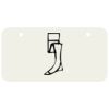 3 X 6 Aluminum License Plate Thumbnail
