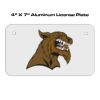 4 X 7 Aluminum License Plate  Thumbnail