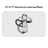 4 X 7 Aluminum License Plate  Thumbnail