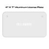 4 X 7 Aluminum License Plate  Thumbnail