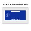 4 X 7 Aluminum License Plate  Thumbnail