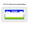 4 X 7 Aluminum License Plate  Thumbnail