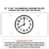 6 X 12 Full Size Aluminum License Plate for Cars and Trucks  Thumbnail
